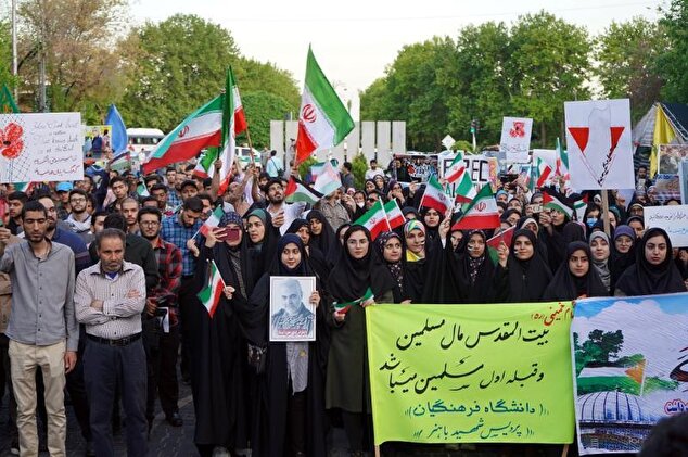 ایران حامی دانشجویان آمریکا/ سرکوب آزادی در ینگه دنیا