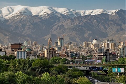 هوای قابل قبول تهران امروز ۲۶ اردیبهشت ۱۴۰۳