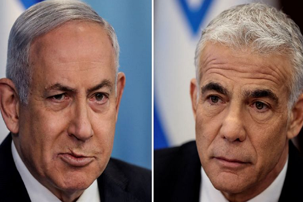 لاپید: نتانیاهو باید استعفا دهد