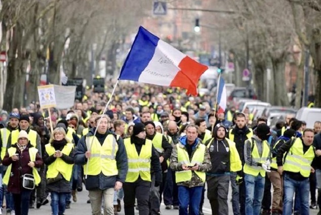 آغاز سی‌ و‌ دومین شنبه اعتراض در فرانسه+فیلم
