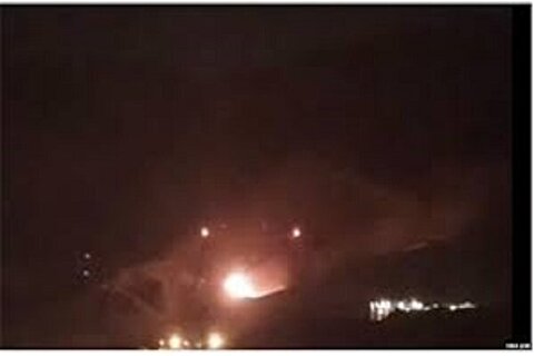 حمله جنگنده‌های صهیونیستی به پایگاه دیماس