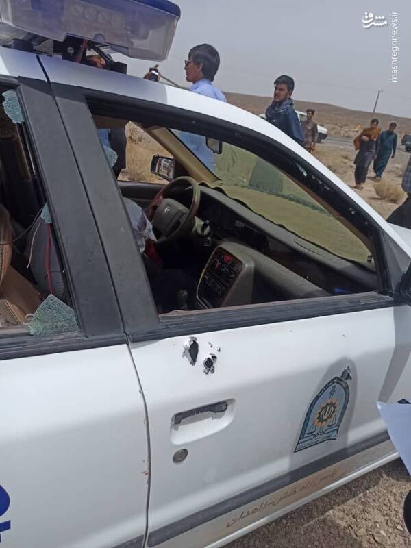 ترور ۴ تن از کارکنان پلیس در زاهدان +عکس