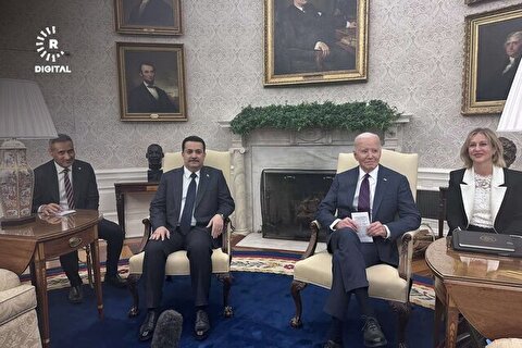 بایدن در دیدار با نخست‌وزیر عراق: به امنیت اسرائیل متعهد هستیم