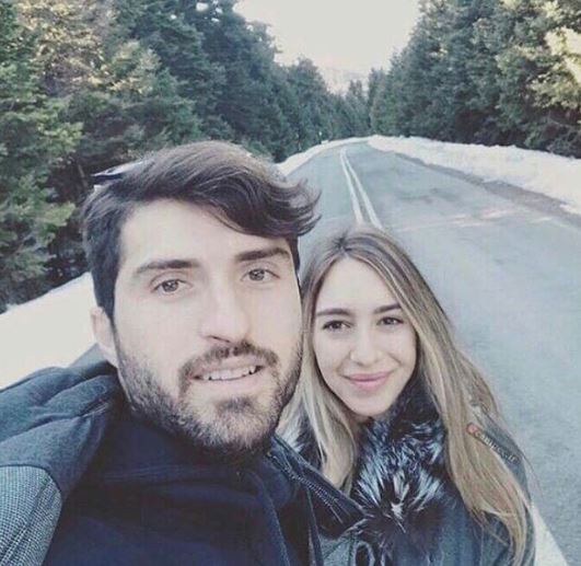 سلفی دیده نشده بازیکن مشهور ایرانی با همسرش+عکس