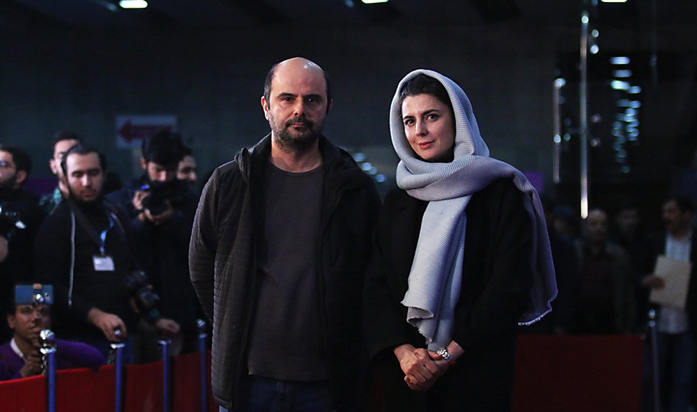زوج هنری محبوب ایران روی فرش قرمز+عکس