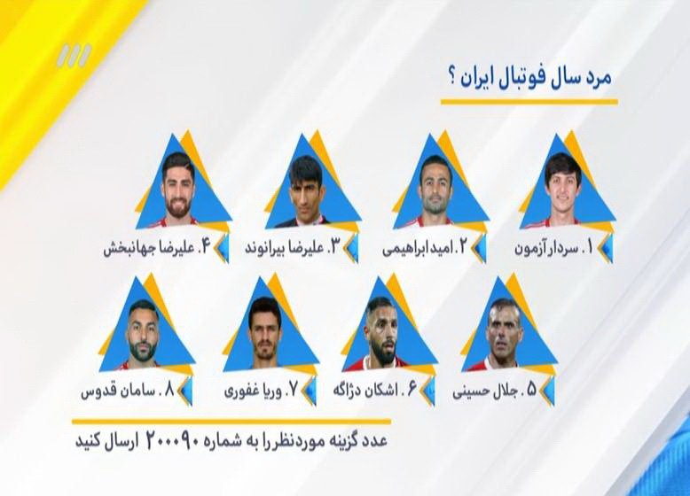 خلاصه برنامه 90 این هفته/بیرانوند مرد سال فوتبال ایران شد