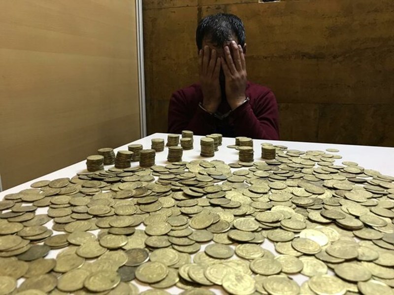 300 قطعه سکه عتیقه از مترو تهران سردرآورد+عکس