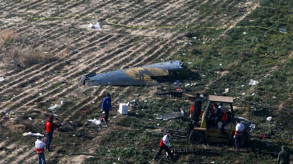 سقوط هواپیمای اکراینی