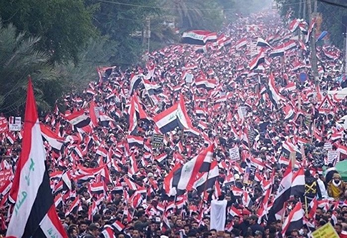 4 نکته در رابطه با راهپیمایی ضد آمریکایی در عراق