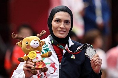واکنش دختر قهرمان ایرانی به ورود چینیها به ایران/ عکس