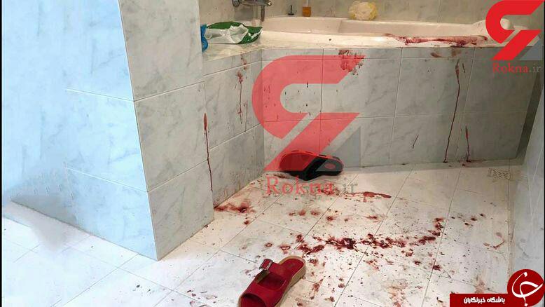 فیلم/ نخستین تصویر از حمام پر از خون خانه میترا استاد و محمد علی نجفی