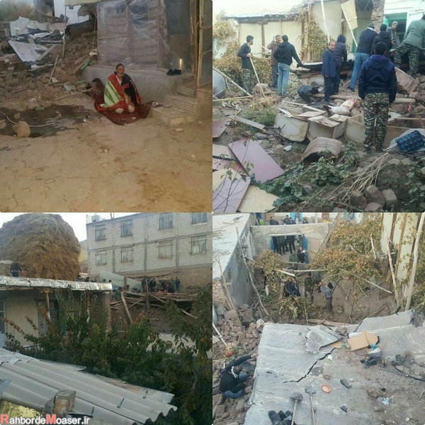 تصاویر زلزله تبریز و اردبیل