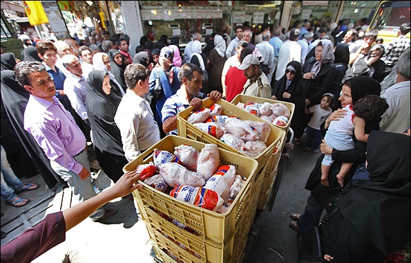 مجوز دولت برای واردات مرغ با ارز 4200 تومانی، همزمان با صادرات مرغ یارانه‌ای