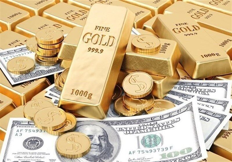 طلای ۱۸ عیار نرخ ارز دلار 