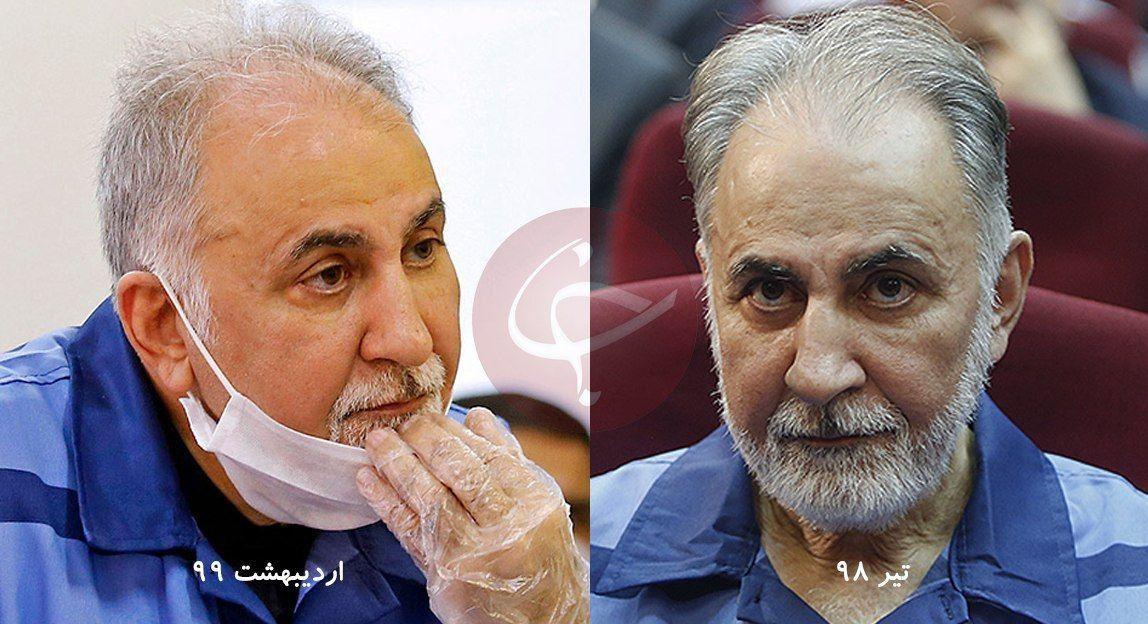 تفاوت چهره محمدعلی نجفی در زندان