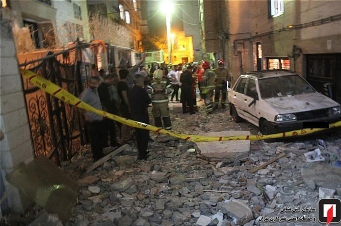 جزییات و علت انفجار شدید در خیابان کمیل تهران + عکس