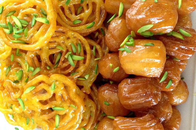 طرز تهیه زولبیا بامیه ماه رمضان