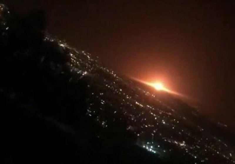 ادعای کاربران اسرائیلی درباره علت انفجار مخزن گاز شرق تهران