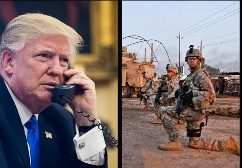 «نمایش انتخاباتی ترامپ» با خبر خروج نیروهای نظامی آمریکا از عراق