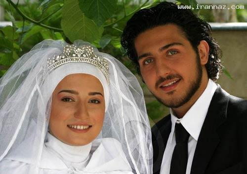 عکس‌هایی از بازیگران ایرانی در لباس عروس و داماد!