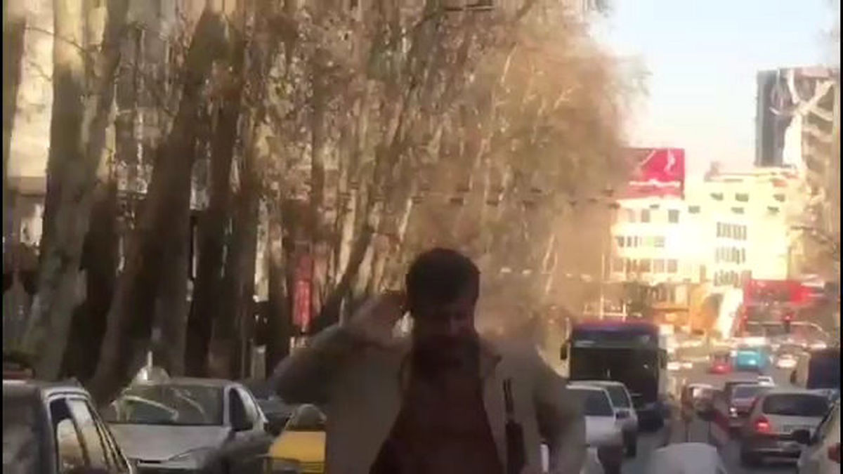 عکس رقص «محمود احمدی نژاد» در خیابان های تهران