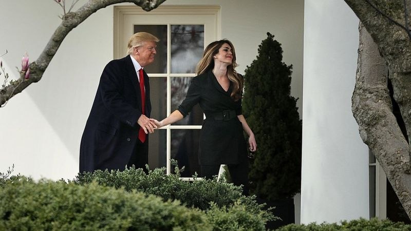 زنی که به ترامپ و همسرش کرونا داد + عکس