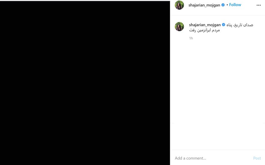 واکنش مژگان شجریان دختر محمدرضا شجریان به درگذشت پدر+عکس