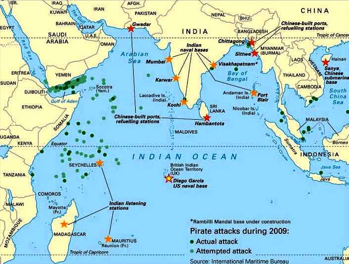 معماری امنیتی اقیانوس هند با چه مخاطراتی دست به گریبان است؟