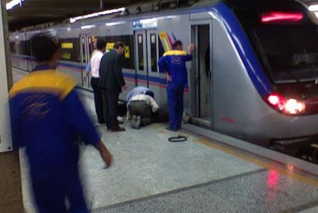 جزئیات خودکشی در مترو تهران