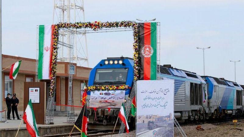 فرصت مناسب راه آهن خواف – هرات برای اقتصاد ایران