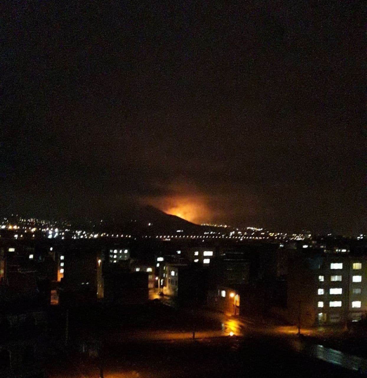 فوری/ انفجار شدید در نزدیکی فرودگاه سنندج +عکس