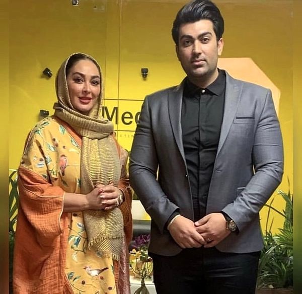 عکس| ژست خندان الهام حمیدی