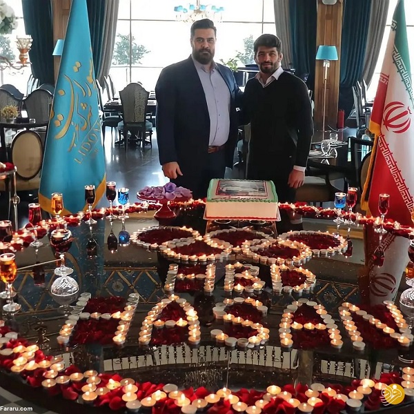 جشن تولد لاکچری حسن یزدانی+ عکس