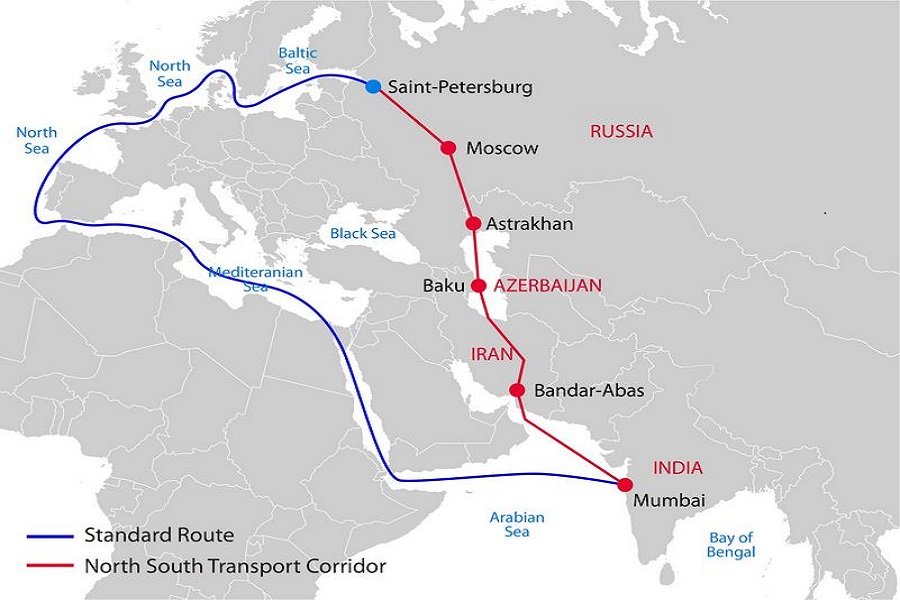 نقش کریدور شمال-جنوب در تقویت مناسبات تهران-مسکو