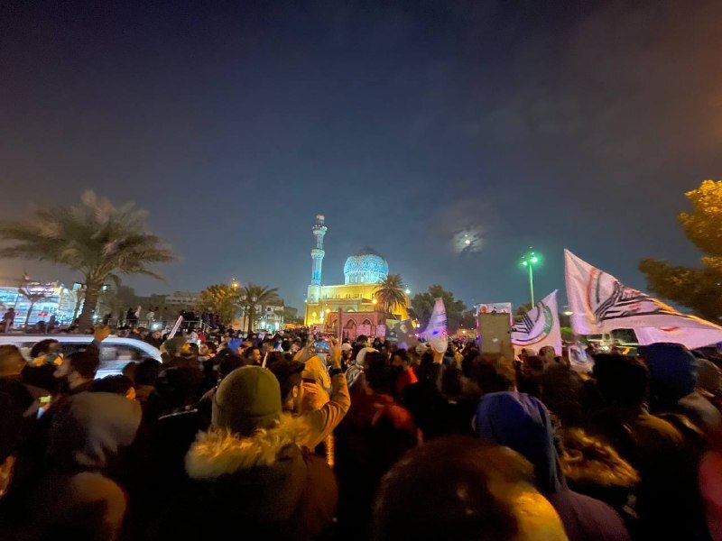 اعتراض مردم عراق به برداشتن بنای یادبود شهید المهندس+ فیلم و تصاویر