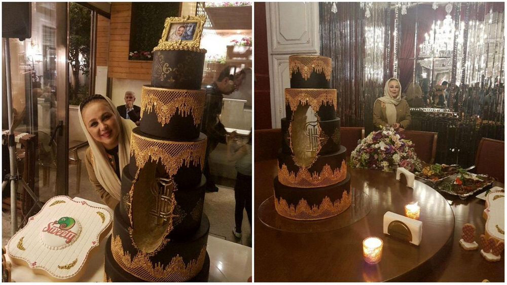 مقایسه جالب کیک ملکه انگلیس در مقابل کیک تولد بهنوش بختیاری + عکس