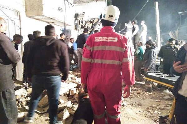 ۹ کشته و ۹ مصدوم در حادثه انفجار ساختمان مسکونی رباط کریم+ تصاویر و فیلم