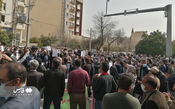 تجمع معلمان در برخی استان‌ها در اعتراض به مشکلات معیشتی و عدم اجرای رتبه بندی معلمان + فیلم و عکس