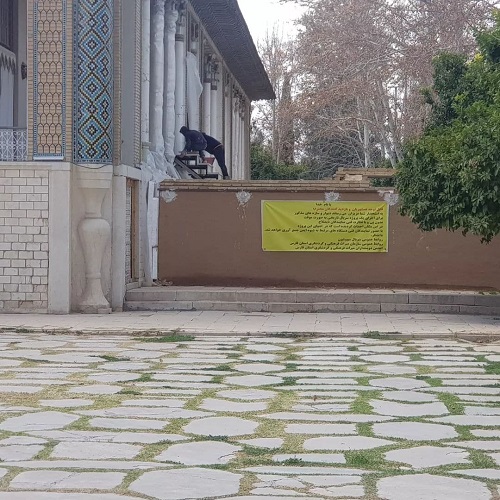 اقدام جدید و جنجالی نرگس آبیار برای ساخت و ساز در باغ عفیف آباد شیراز + تصاویر