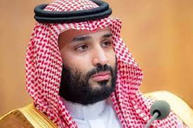 فیلم|حرکات عجیب بن سلمان در مصاحبه زنده تلویزیونی