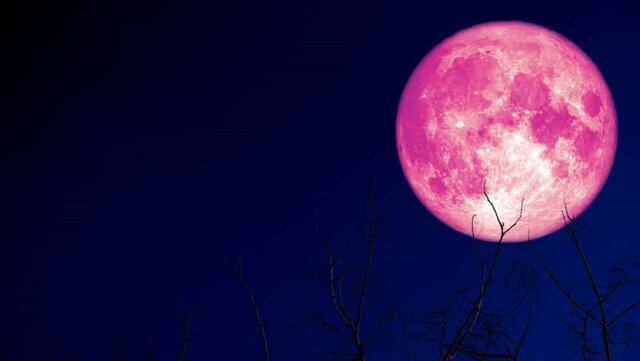 عکس| وقوع ابَر ماه توت فرنگی در روز پنجشنبه