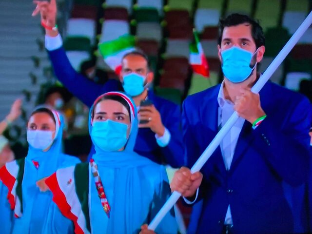 رژه ایران در المپیک توکیو