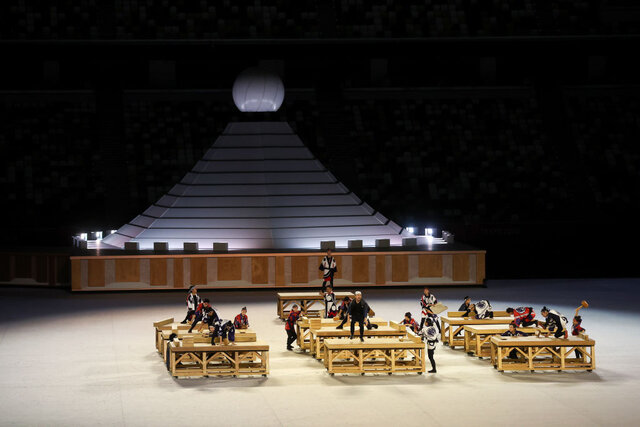 مراسم افتتاحیه المپیک توکیو 