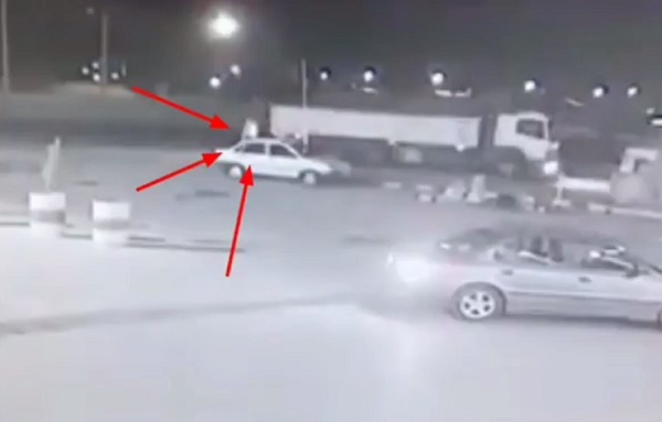 حادثه وحشتناک در پمپ بنزین مشهد+ فیلم