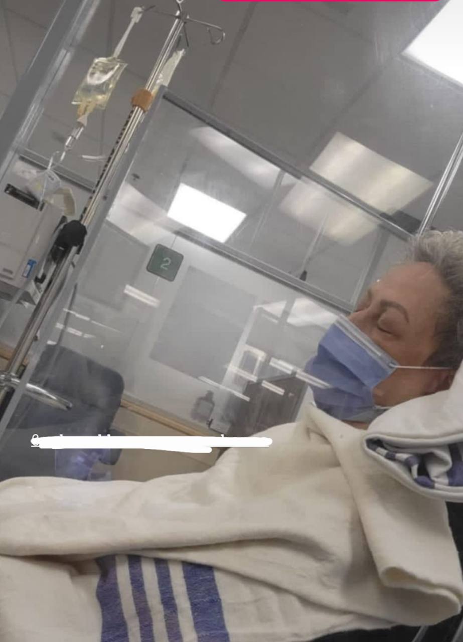 مریم امیر جلالی در بیمارستان بستری شد+ عکس