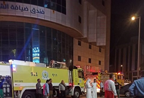 آتش سوزی هتل ستاد حج ایران در مکه تکذیب شد