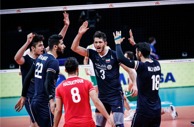 نتیجه بازی والیبال ایران و بلغارستان امروز 