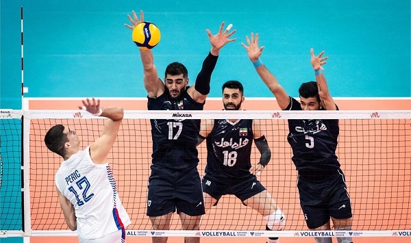 زمان بازی ایران و لهستان والیبال