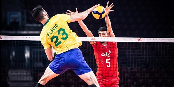 نتیجه بازی والیبال ایران و برزیل امروز 3 تیر 1401+ فیلم