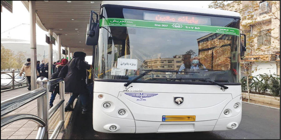 اتوبوس‌های زنان از مردان جدا شد